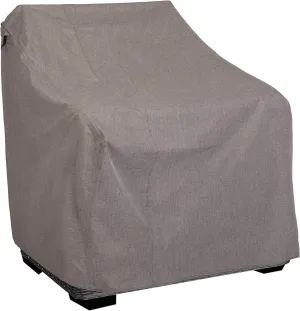 Modern Leisure Garrison Patio Lounge/Club Chair Cover - Water-Resistant Fabric - Outdoor Furniture Protection Perfect for Patio, Deck, and Porch - 35" L x 38" W x 31" H - Granite