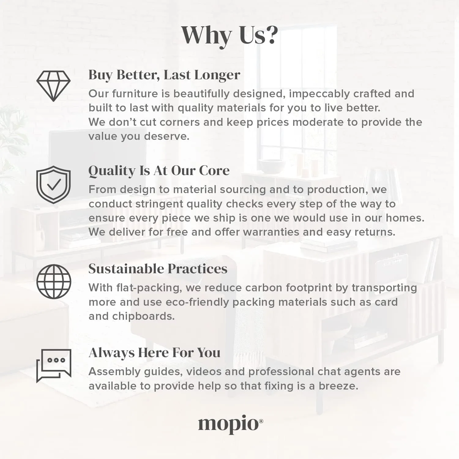 mopio Brooklyn Storage Cabinet, Modern Farmhouse Entryway Accent Case, Buffet Sideboard, Console Table, Credenza, Wood Modular Organizer with Doors & Shelf, Fluted Panel Cupboard (Oak, Single)