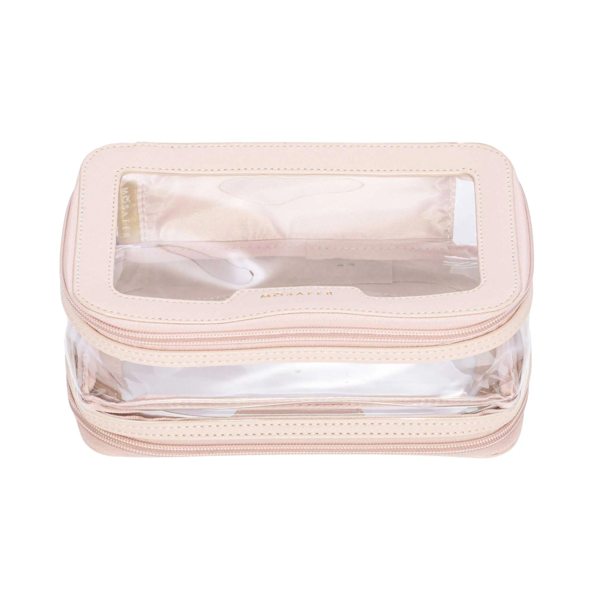 Mosafer Women's Nude Collection Polyester Pink Toiletry
