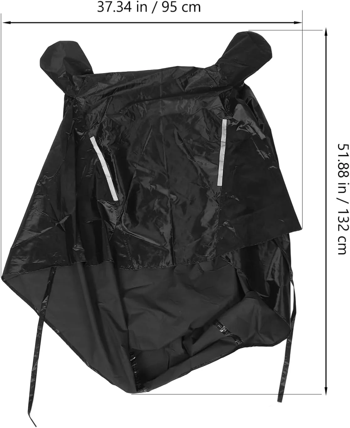 Motorcycle Cover Electric Scooter Rain Cover Uv Bike Sleeve Outdoor Against Dirt Weather Easy Installation for Vehicles