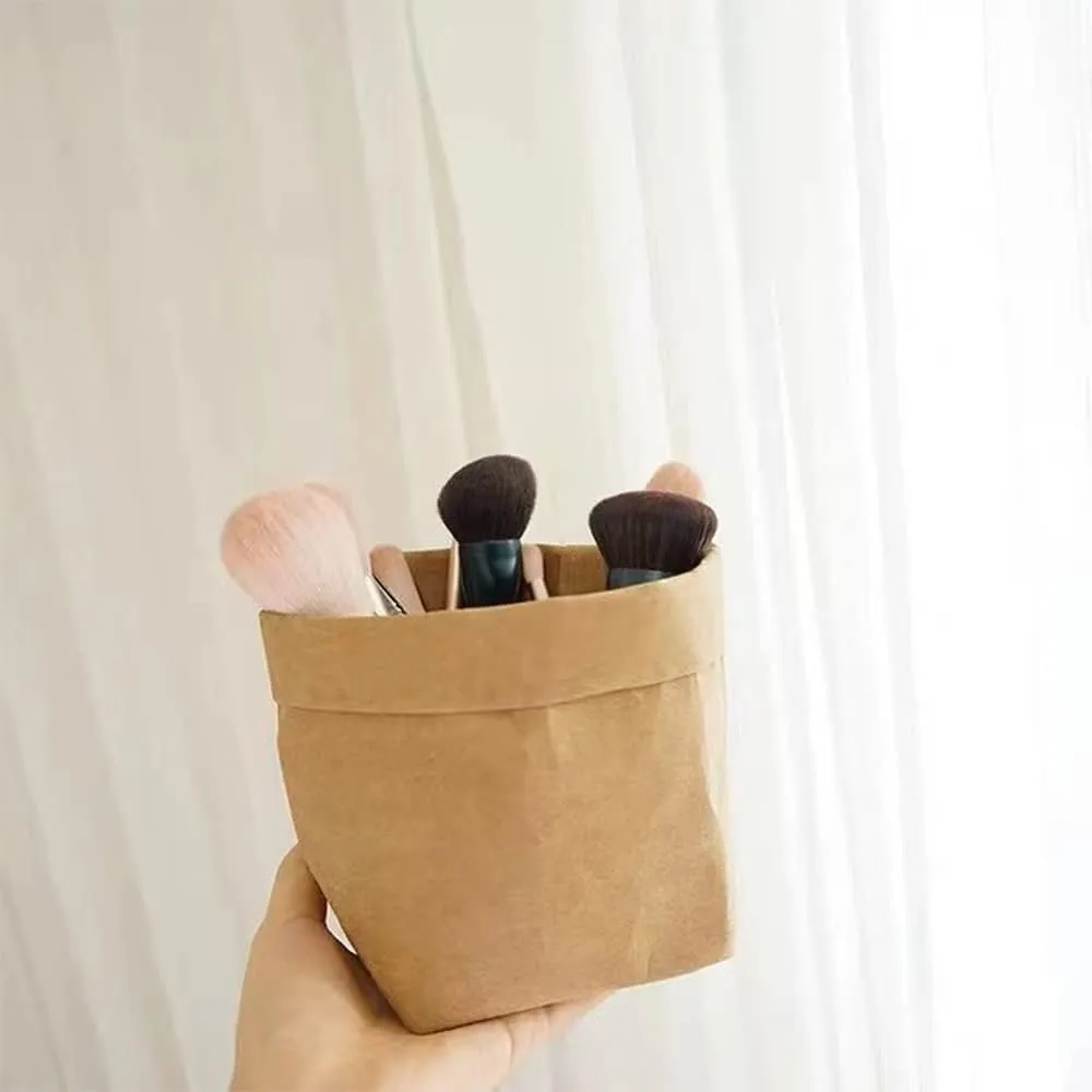 Muka 4 Pack Washable Grocery Bag, Extra Large Organizer Bag for Dining and Kitchen 9-3/4 x 9-3/4 x 15-3/4 Inch