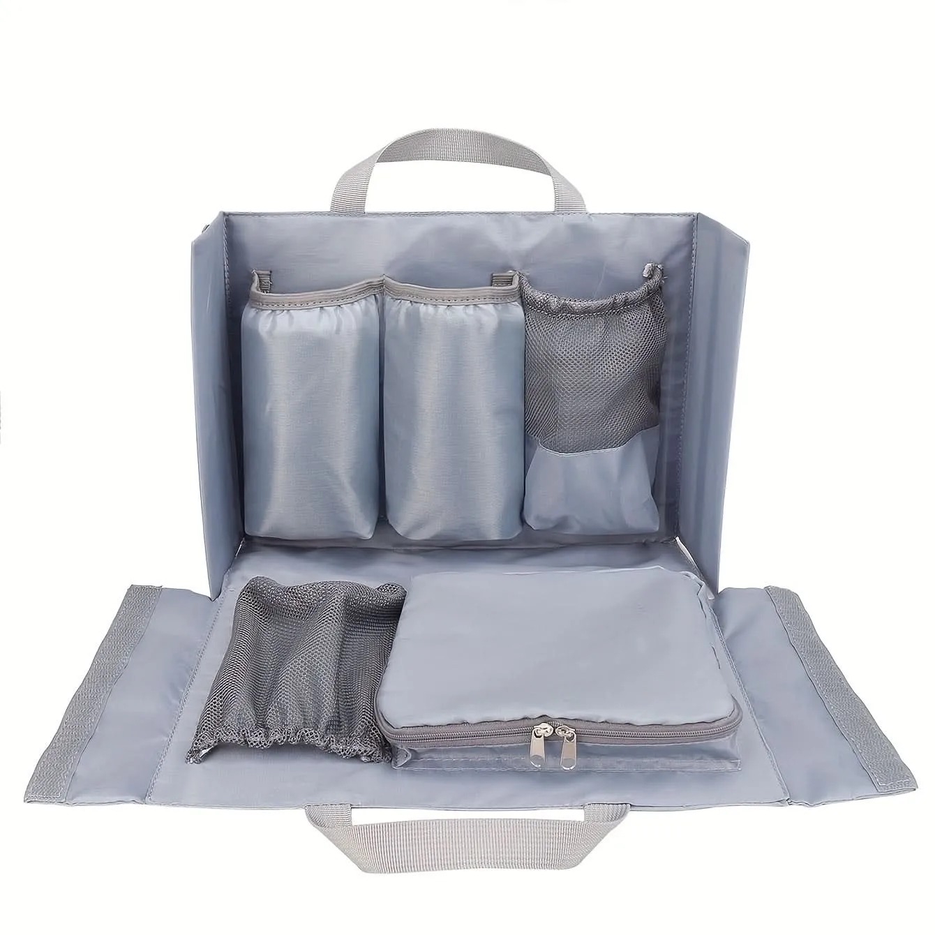 Multifunctional Diaper Bag Organizer Insert – Removable with Insulated Pocket