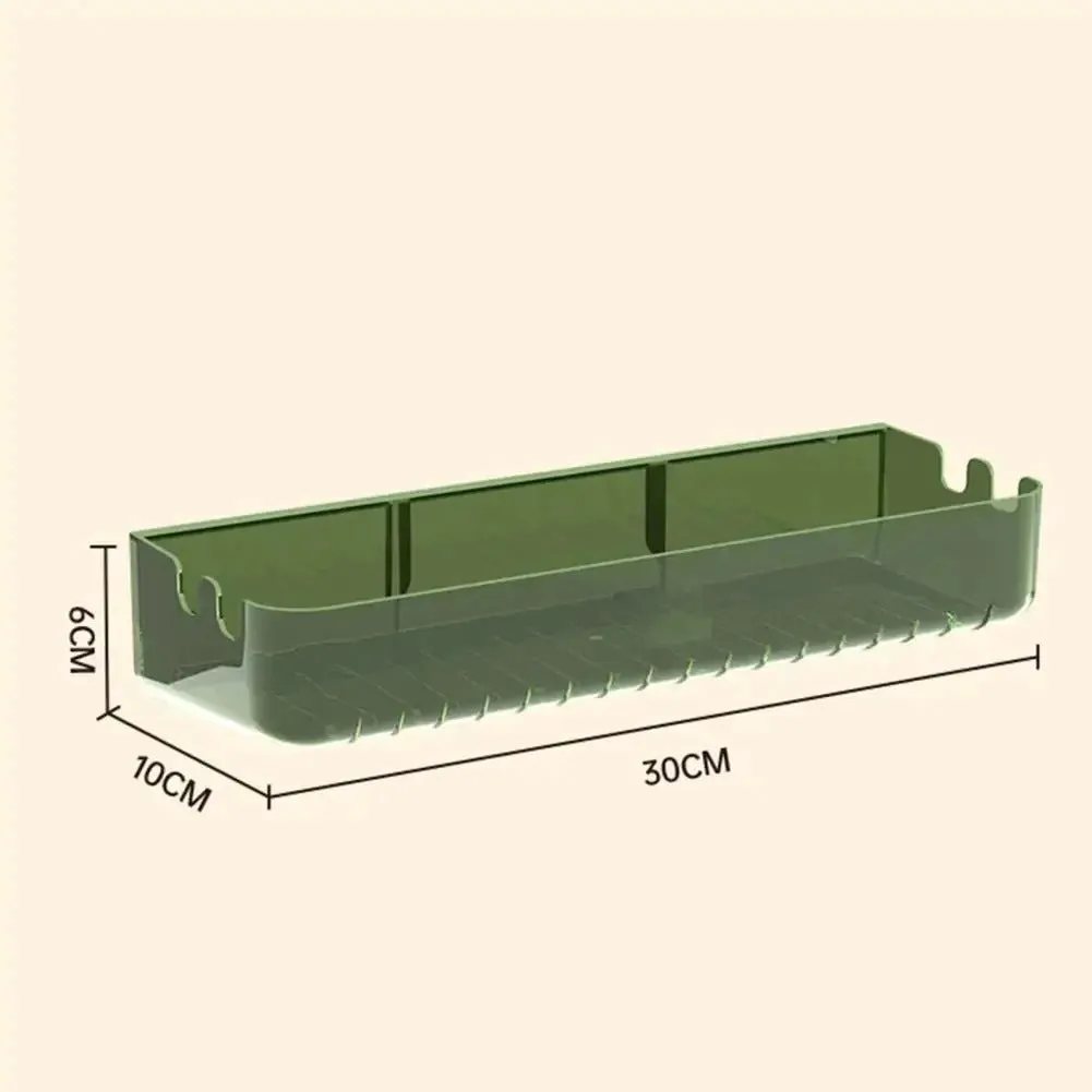 Multifunctional Transparent Cosmetic Acrylic Wall-Mounted Shlef