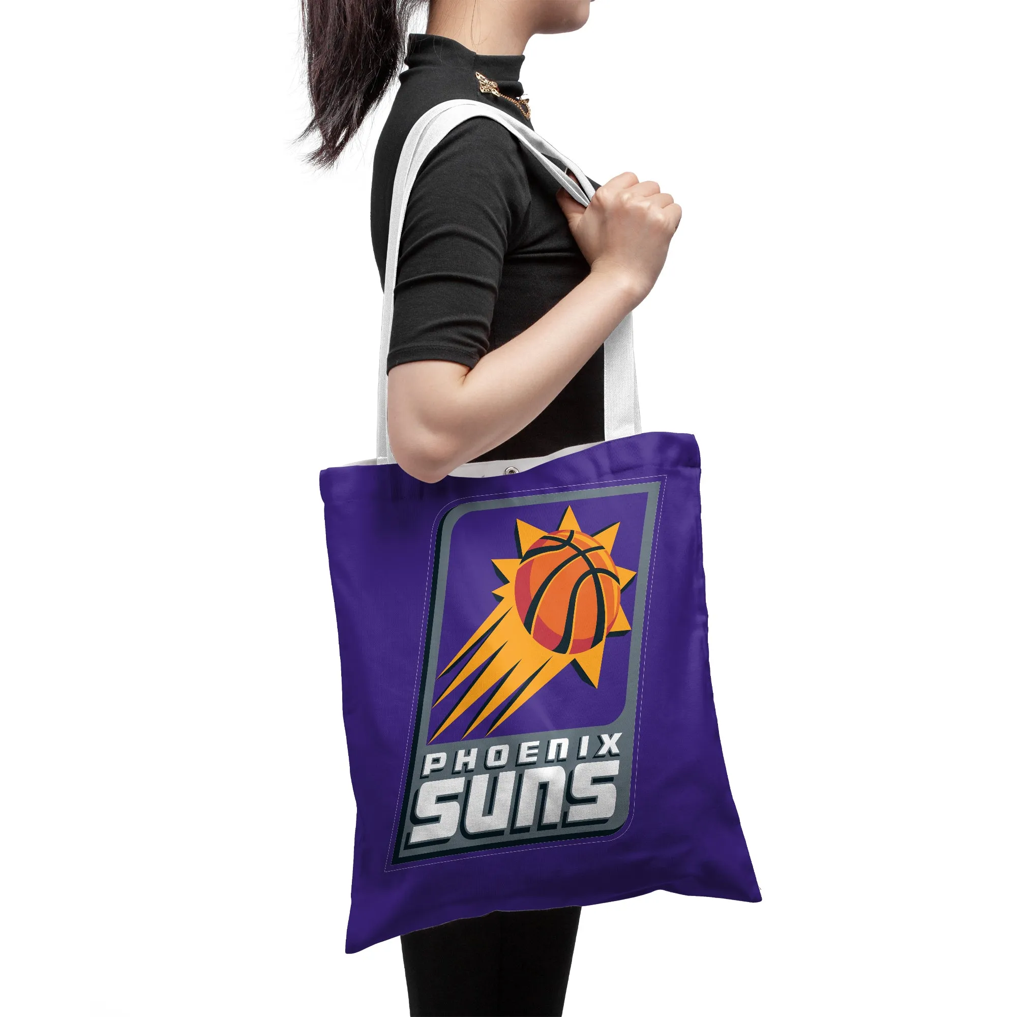 NBA Phoenix Suns Finals Polyester Canvas Tote Bag – Durable and Stylish