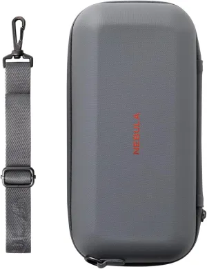 NEBULA Capsule Air Official All-in-One Travel Case, Customized for Capsule Air with Detachable Shoulder Strap, Adapter, Remote Control, Cables and Snap-On Base, Waterproof and Protective Polyester.
