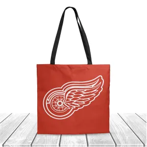 NHL Detroit Red Wings Polyester Canvas Tote Bag – Durable and Stylish