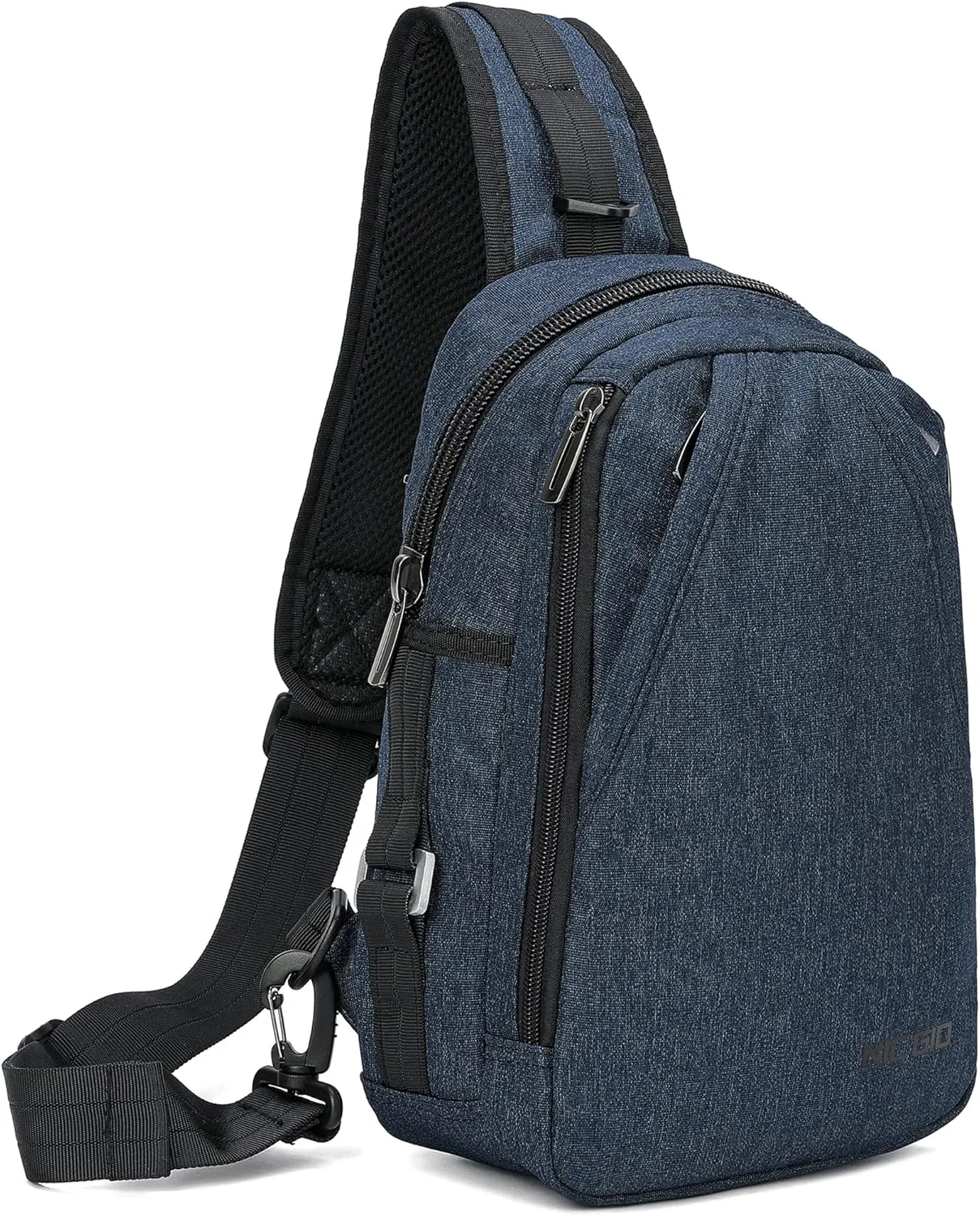 NICGID Sling Bag Chest Shoulder Backpack Crossbody Bags for Tablet Laptop Outdoor Hiking Men Women