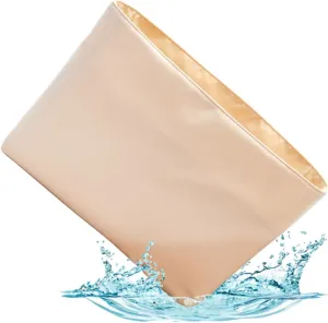 Nylon Water-Repellent Purse Organizer with Base Shaper for Dior Book Tote Handbag (Beige, Small)