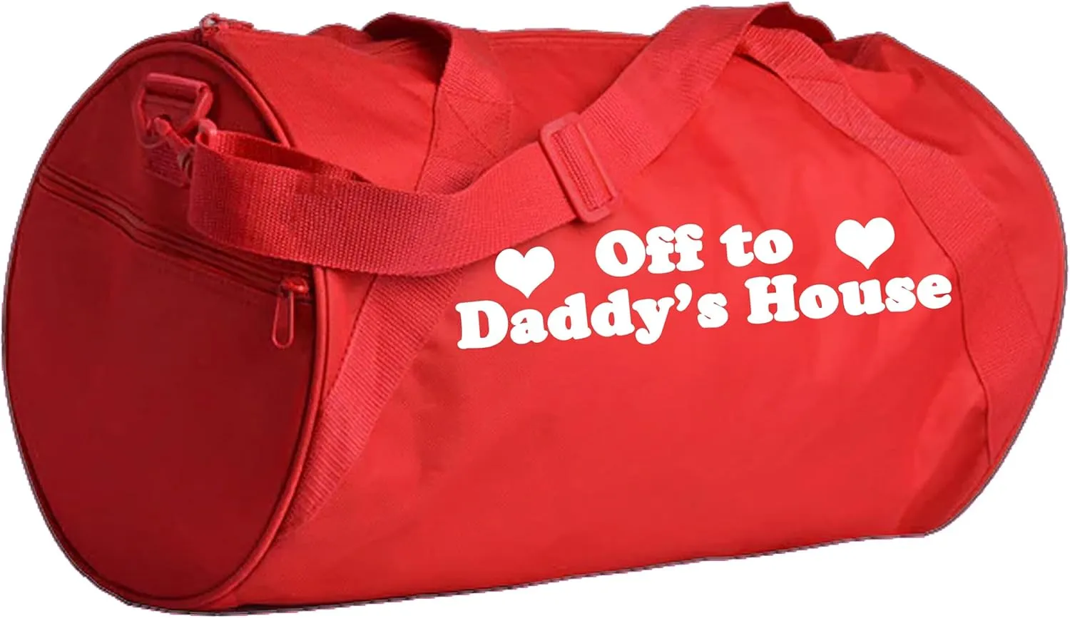 Off To Daddys House DDLG Baby Girl Funny Novelty Storage Duffel Bag Adult