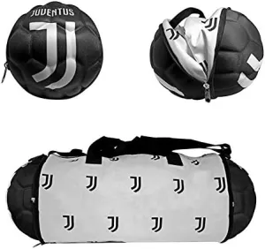 Official Juventus FC Duffel Bag for Sports/Soccer – Foldable/Extendable