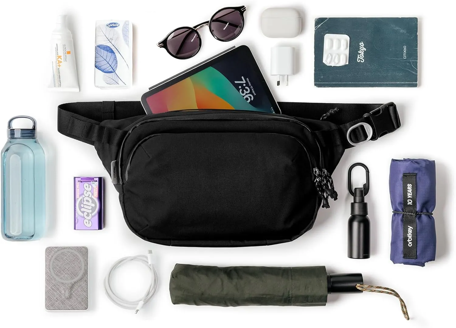 Orbitkey Urban Sling Plus - Black