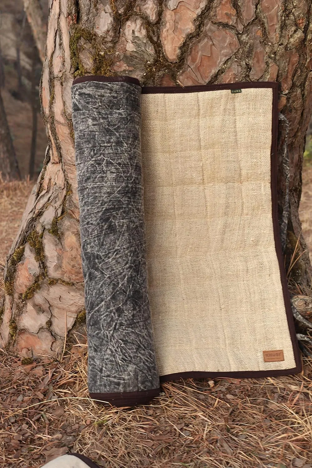 Organic Hemp Yoga Mat, 100% Handmade, Eco-Friendly, Natural and Biodegradable, multipurpose yoga mat.