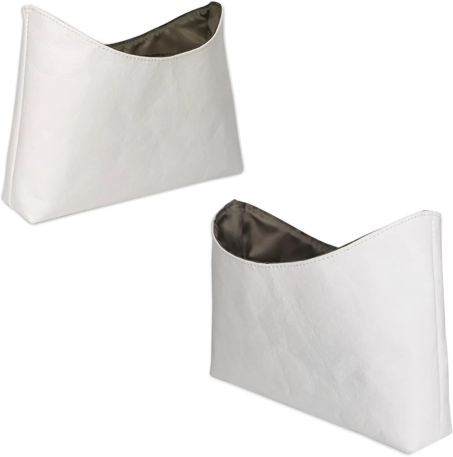 Organizer for CarryAll PM, MM, BB, Lightweight Bag Insert, DupontPaper and Satin Silk Liner, 34 Interior Colors (MM, Beige)