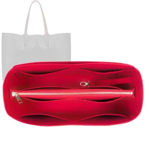 Organizer for CL Cabata Tote Large, Small, East West, Felt Bag Insert, 31 Colors