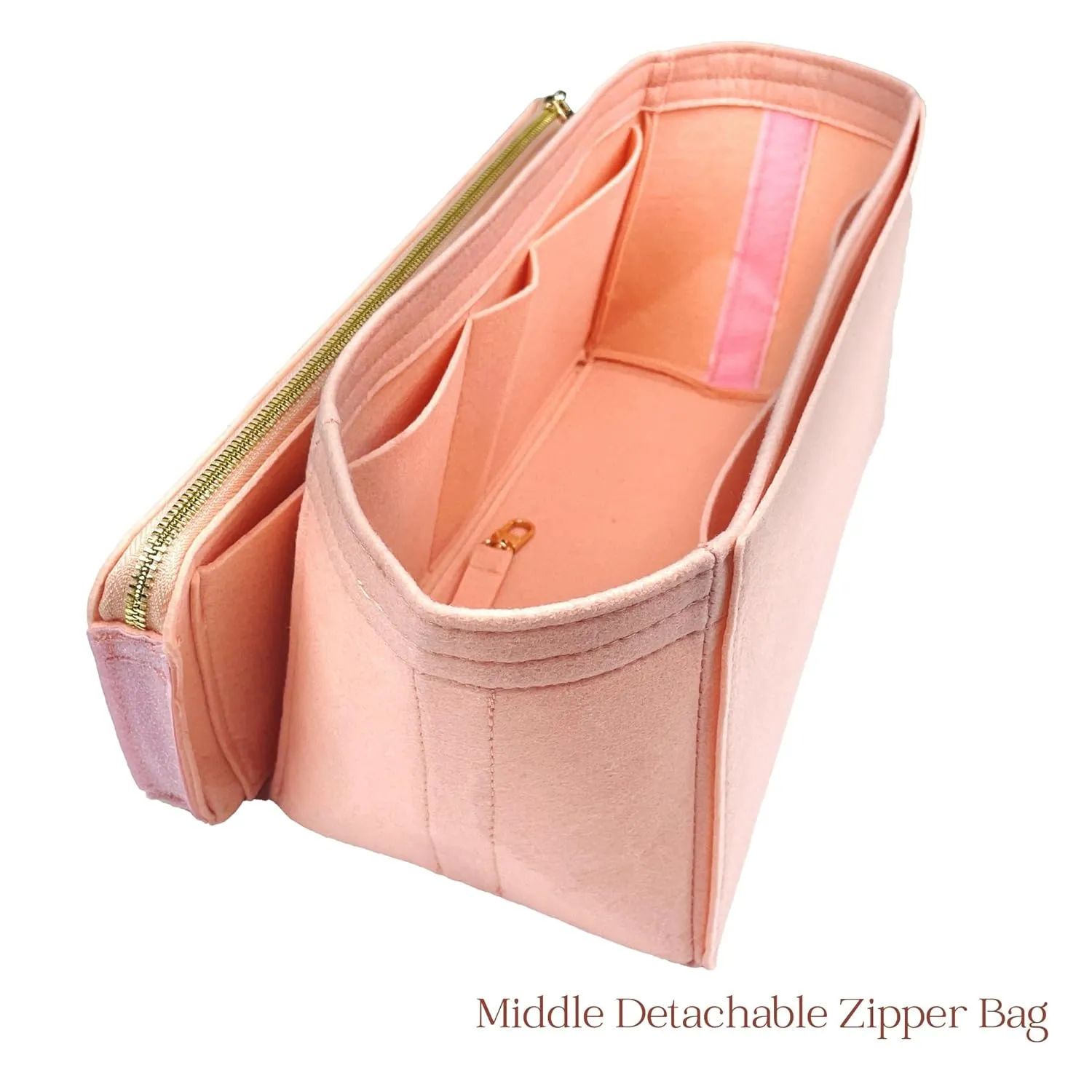 Organizer for CL Cabata Tote Large, Small, East West, Felt Bag Insert, 31 Colors