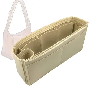 Organizer for Cubi Crossbody, Felt Insert, 31 Colors (Evergreen)