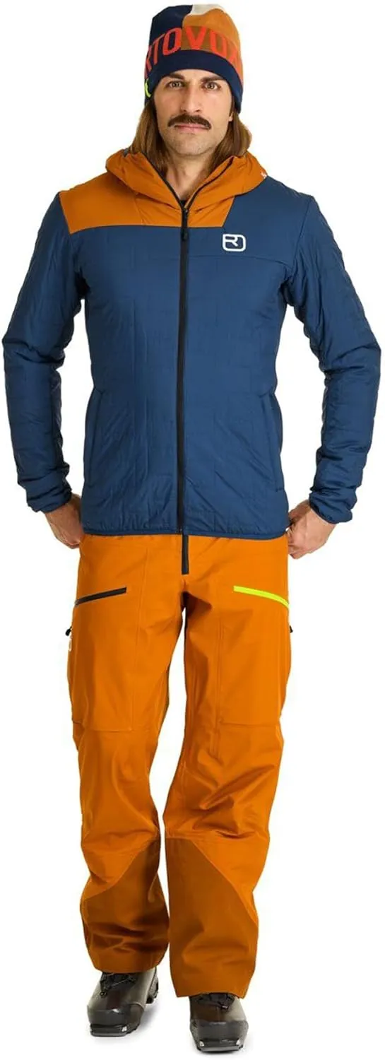 Ortovox Men’s Swisswool Piz Badus Jacket I Lightweight, Insulated Jacket for High Alpine, Freeride & Ski Touring