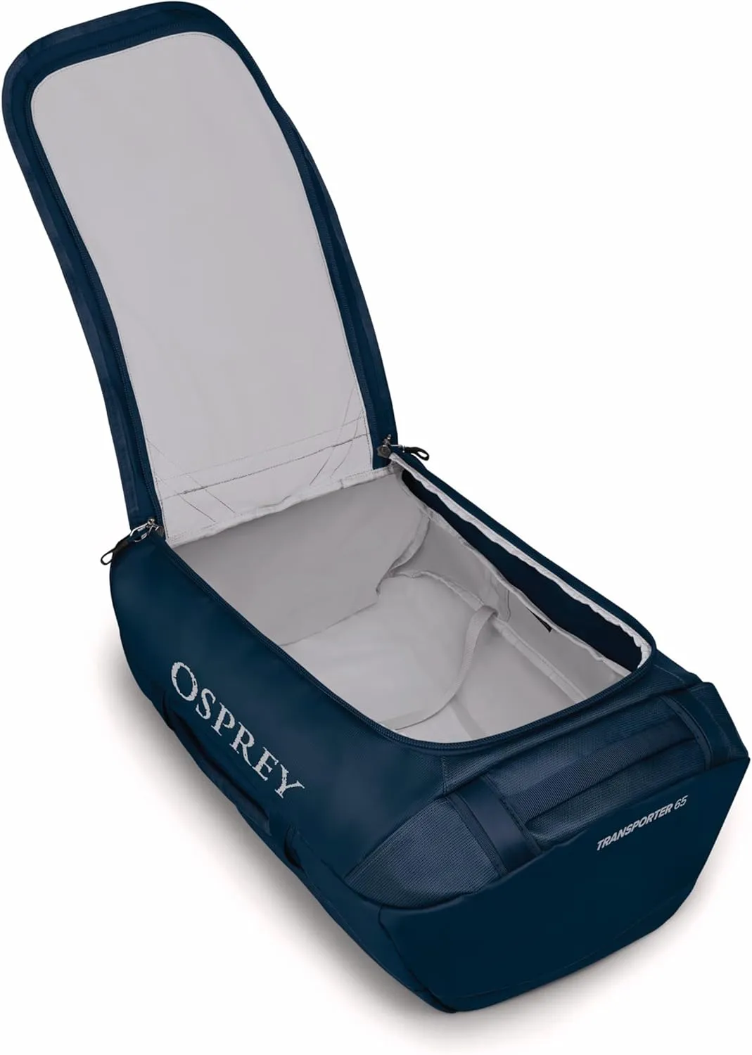 Osprey Transporter 40L Travel Duffel Bag, Black