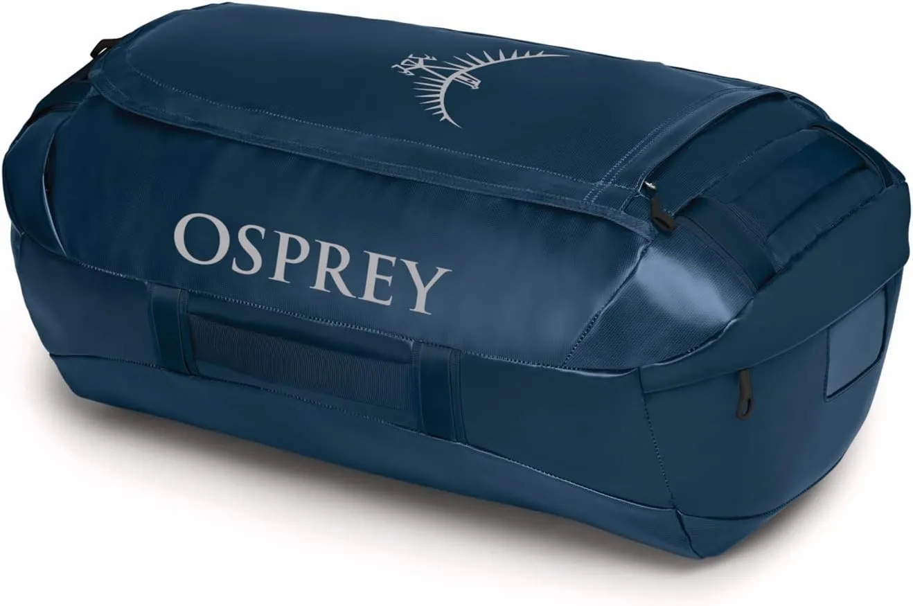 Osprey Transporter 40L Travel Duffel Bag, Black