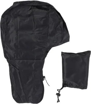 Outboard Motor Cover Full Boat Motor Cover Water Polyester Windproof Outboard Engine Cover with Storage Bag (6‑15HP)