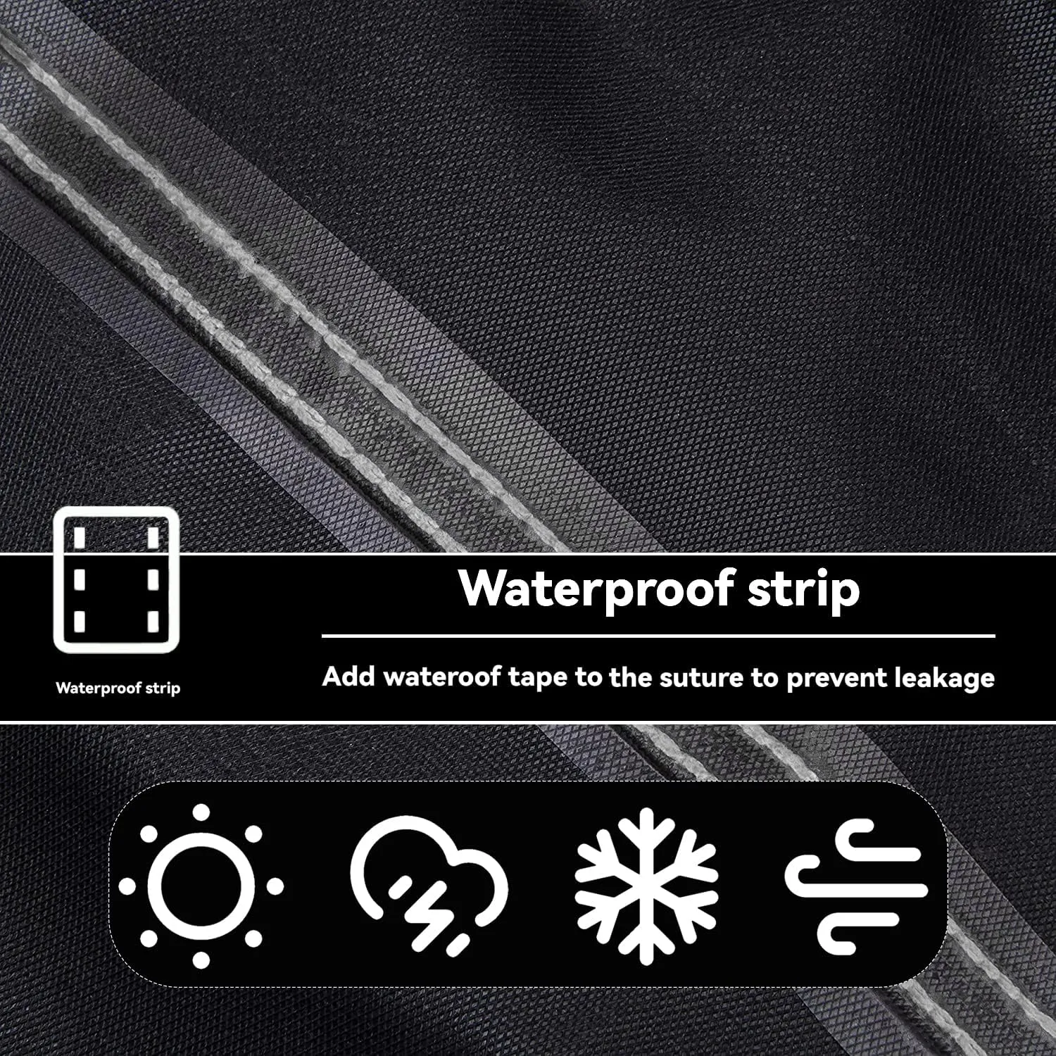 Outdoor Dining Cover - Heavy Duty Waterproof Cover for Royal Gourmet Flattop Worktable PC3401S & PC3401B, Compatible with 40 inch Utility Cart