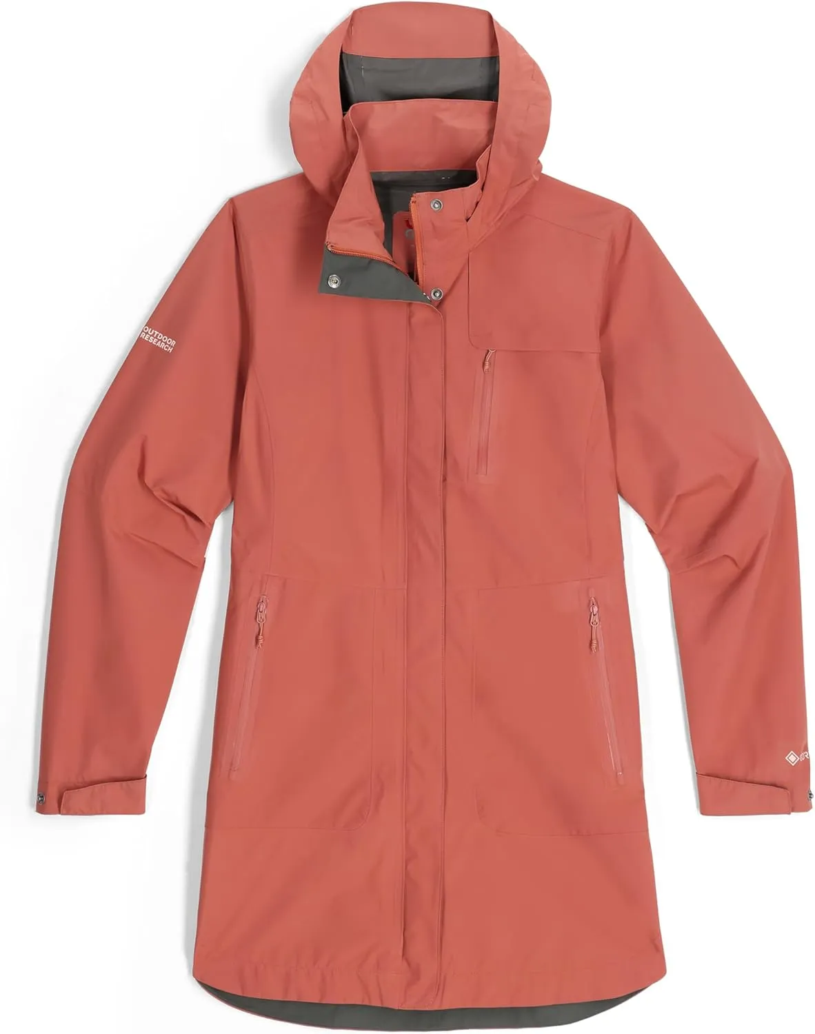 Outdoor Research Women's Aspire Trench – All-Season Waterproof Rain Coat