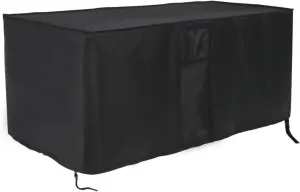 Outdoor Storage Box Cover for Keter Denali 200 Gallon Resin Large Deck Box,Waterproof Patio Storage Box Cover - 60 x 29 x 36 Inch