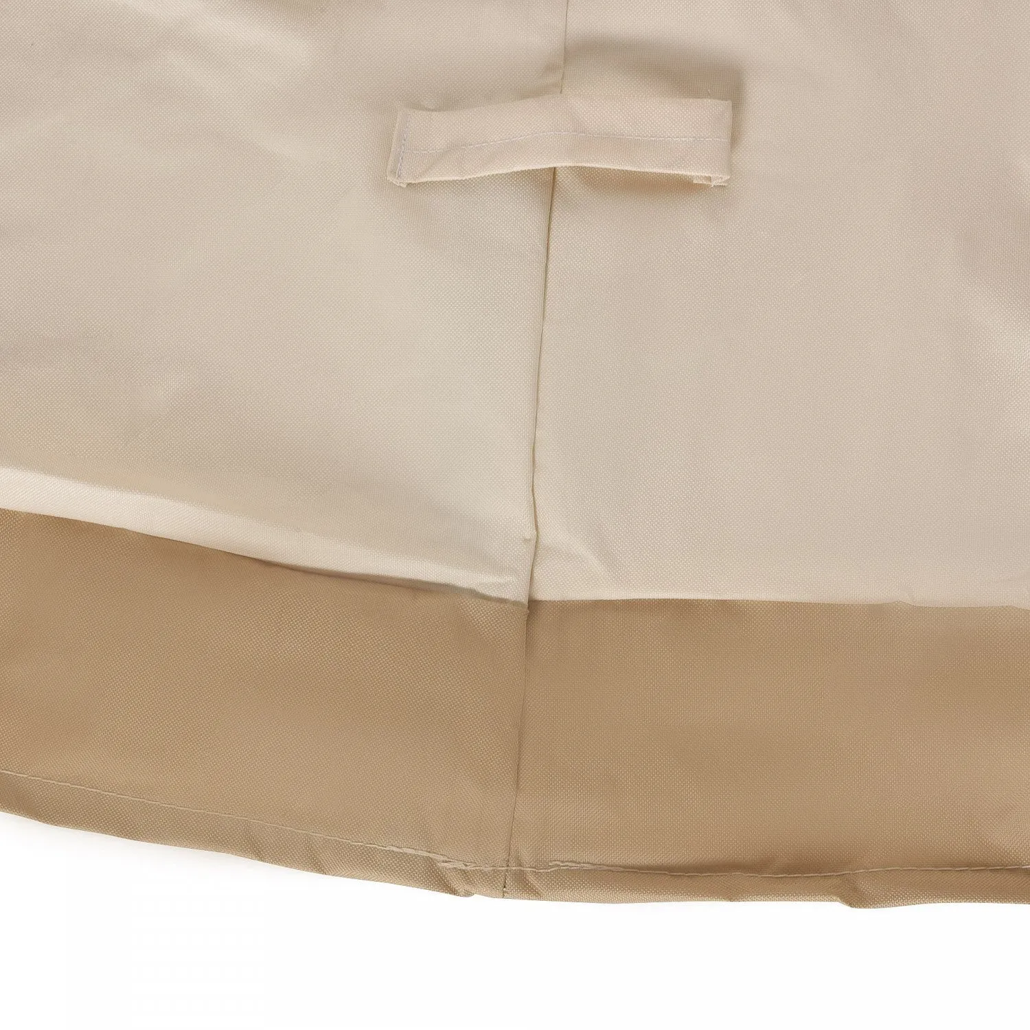 Outsunny Oval Patio Table And Chair Set Cover, Beige/coffee Sofa Set