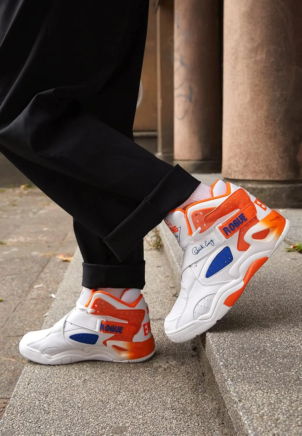 PATRICK EWING ATHLETICS ROGUE White/Royal/Orange NYC 1BM01886-132