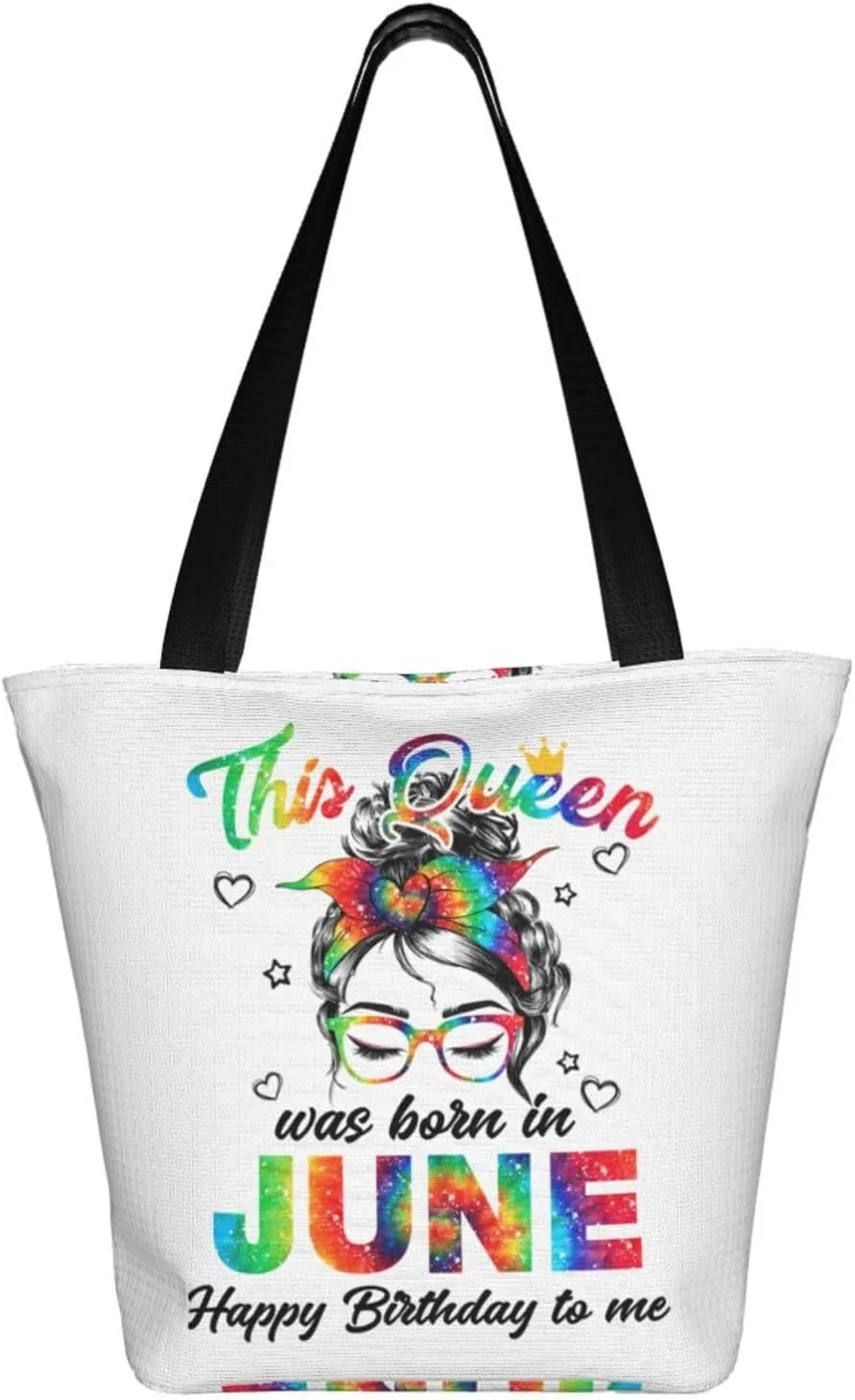 Peace Love Juneteenth Black Freedom Women's Tote Bag Lightweight Shopping Handbag Travel Shoulder Bag With Zipper