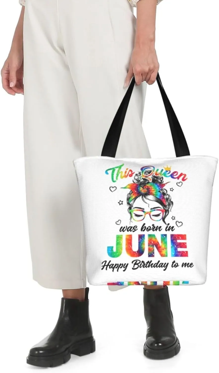 Peace Love Juneteenth Black Freedom Women's Tote Bag Lightweight Shopping Handbag Travel Shoulder Bag With Zipper