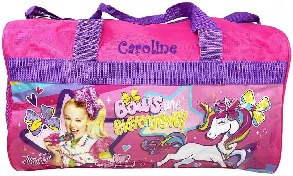 Personalized Licensed Kids Travel Duffel Bag - 18" (Jojo)