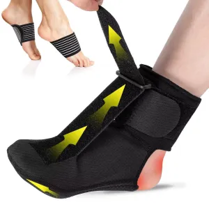 Plantar Fasciitis Relief Night Splint,Planters Facetious Brace Relief with Arch Support for Sleeping, Foot Drop ,Achilles Tendonitis ,Planters Facetious Relief Night Sling for Women & Men(Medium)
