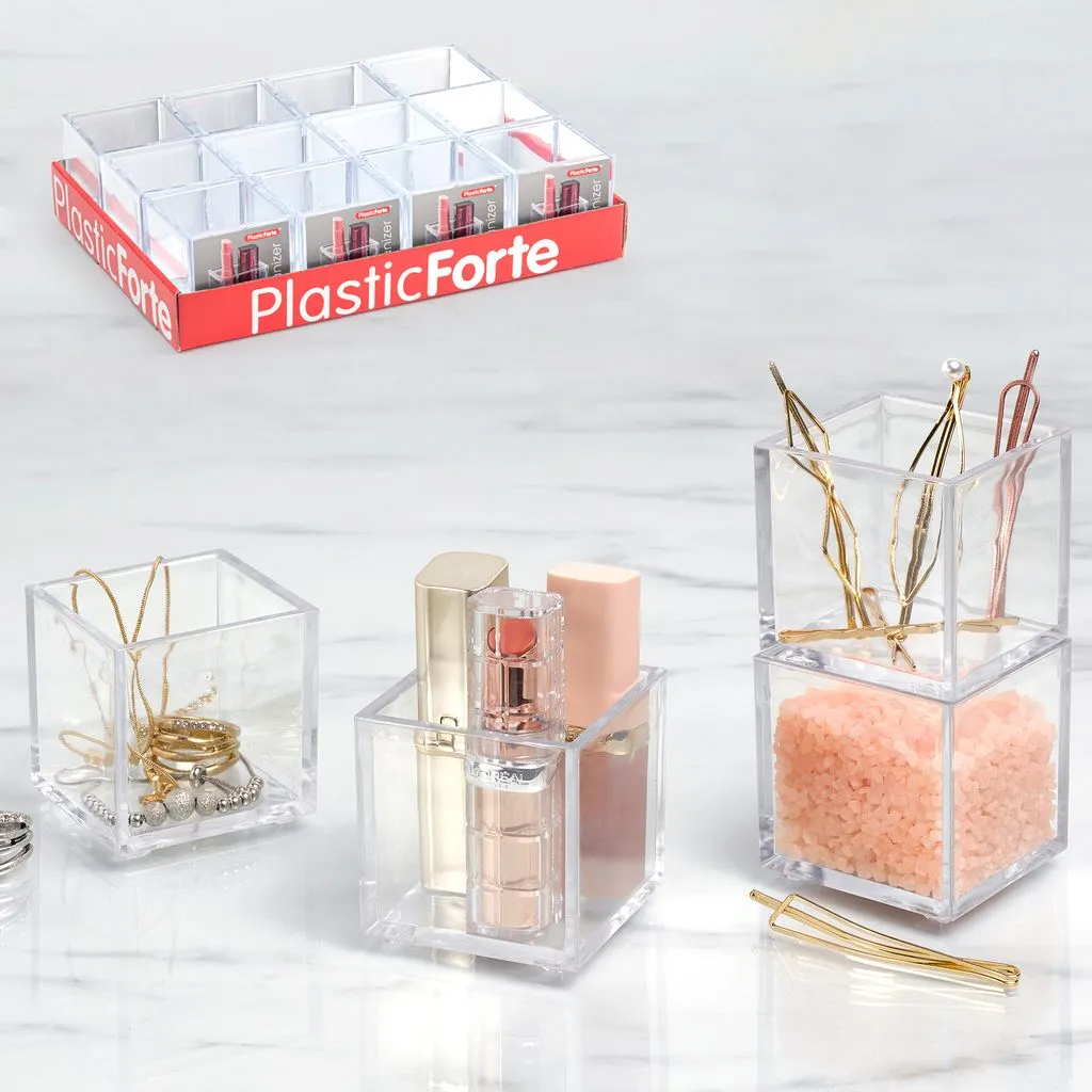 Plastic Forte Cubic Makeup Organizer Nº 8