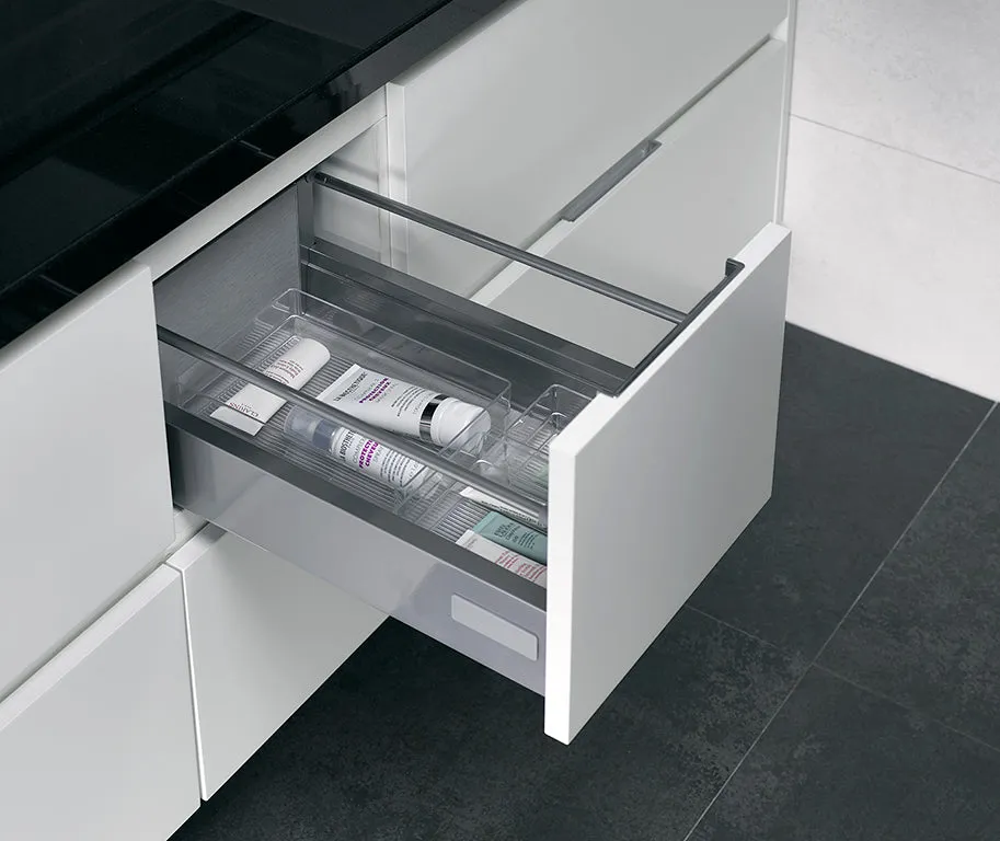 Plastic Forte Organizer Nº3 - 15.5 x 5 x 7.5cm, Transparent