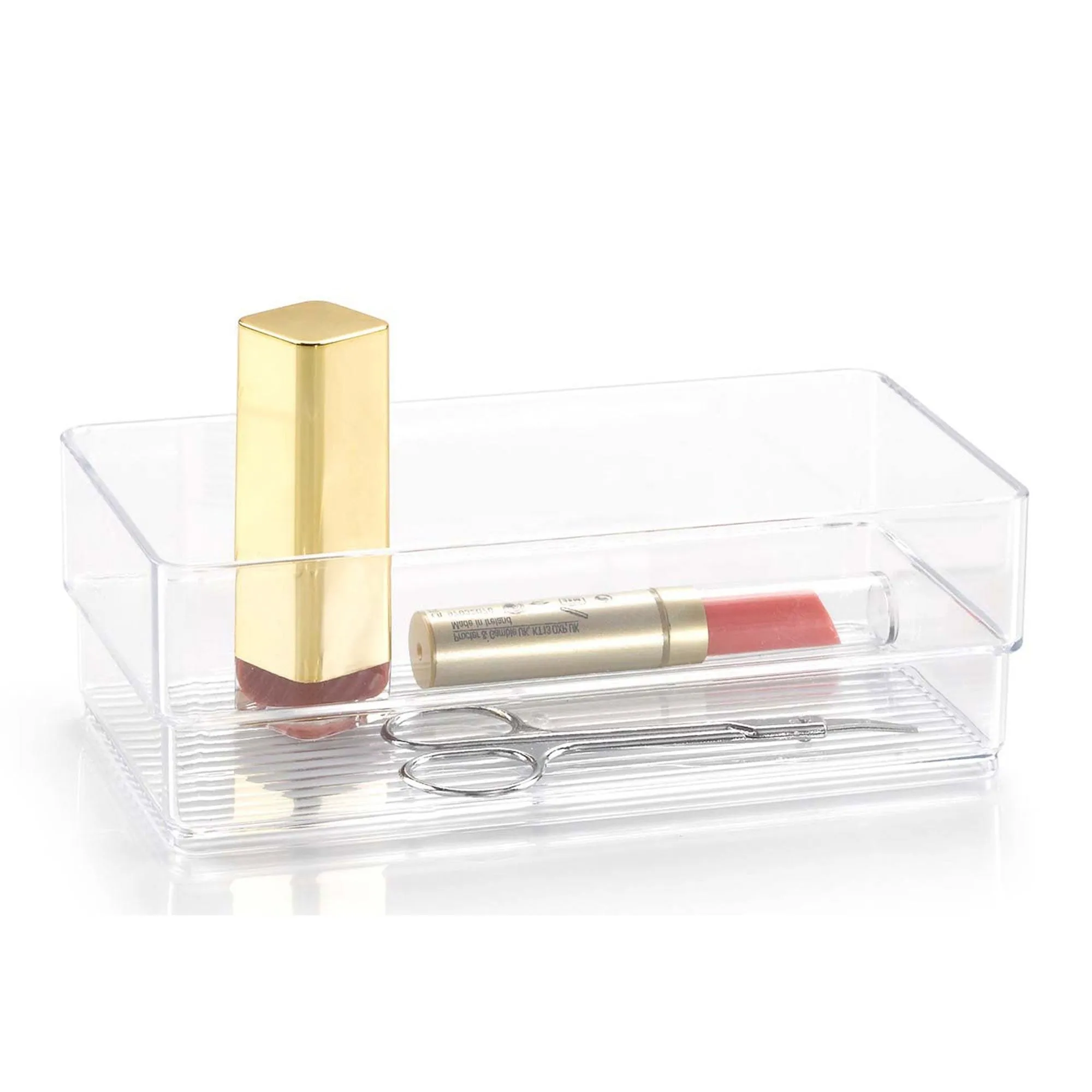 Plastic Forte Organizer Nº3 - 15.5 x 5 x 7.5cm, Transparent