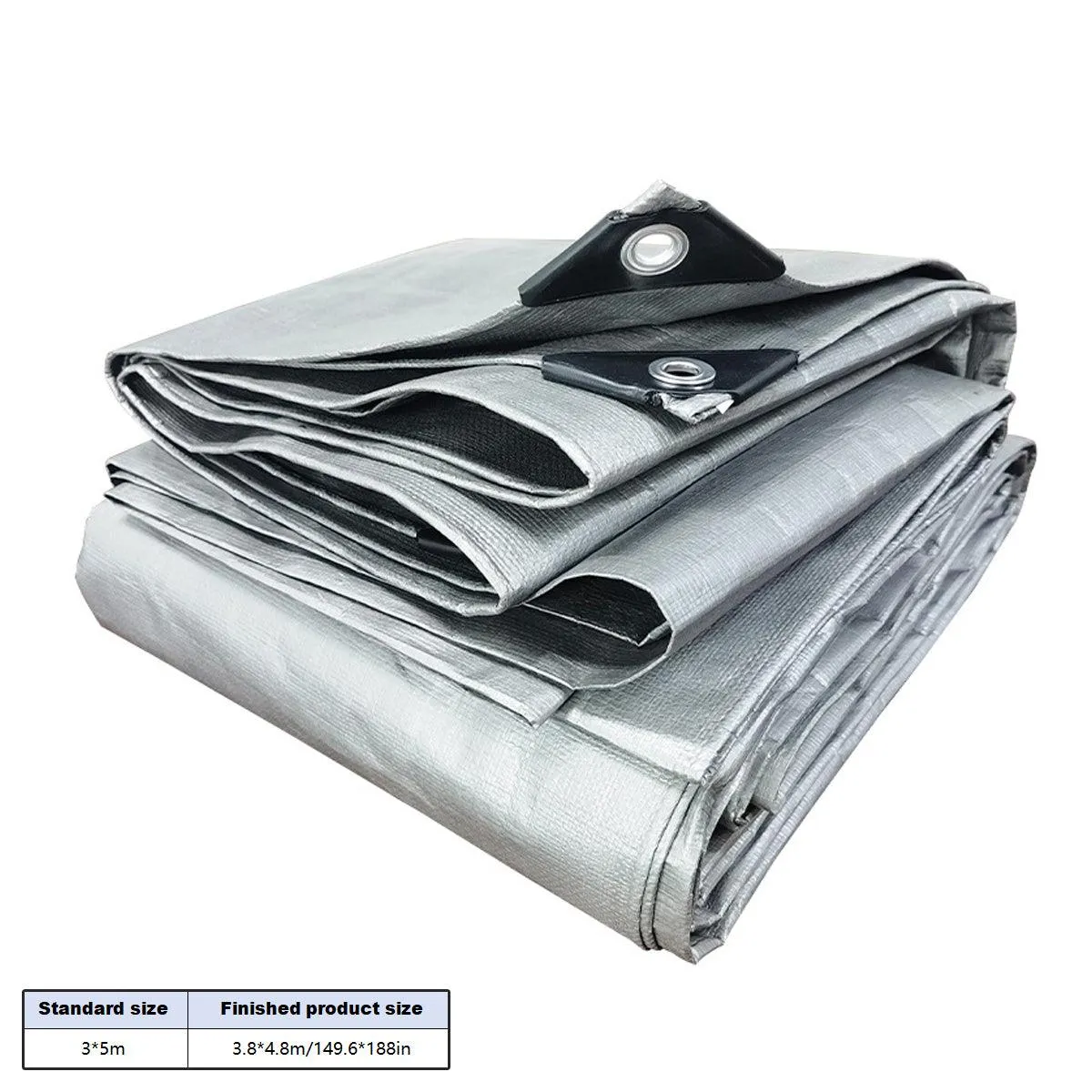 Plastic Waterproof Tarpaulin Outdoor Sunshade Rainproof Cover for Garden Use