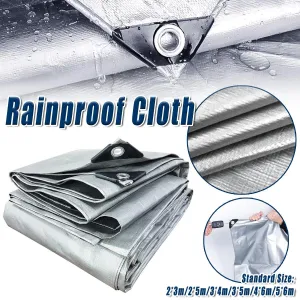 Plastic Waterproof Tarpaulin Outdoor Sunshade Rainproof Cover for Garden Use