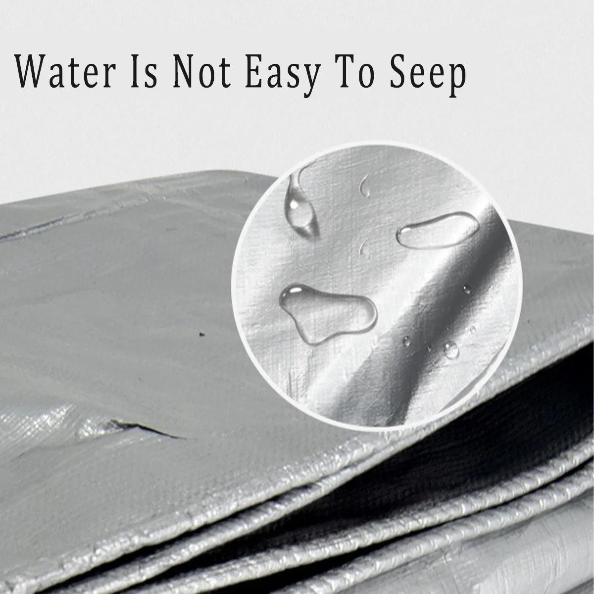 Plastic Waterproof Tarpaulin Outdoor Sunshade Rainproof Cover for Garden Use