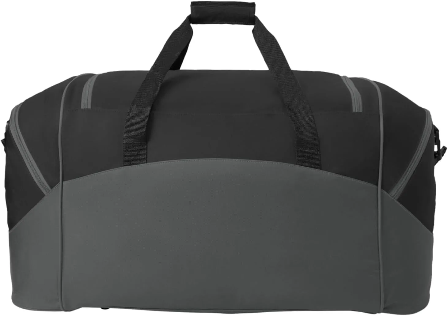 Port Authority - Standard Colorblock Sport Duffel. BG99, Black/ Dark Charcoal, OSFA