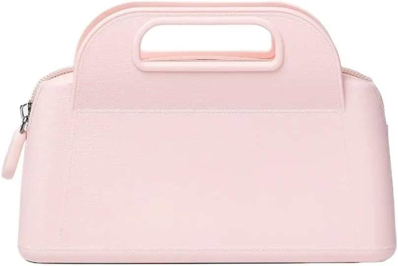 Portable Makeup Bag Silicone Beach Bag Portable Silicone Storage Bag(black-JoJo's Bizarre Adventure1)