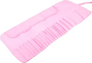 Portable Makeup Brush Holder Organizer Case Rolling Pouch for Travel Business Trips and Outdoor Activities Present for Women and Girls Spacious and Convenient