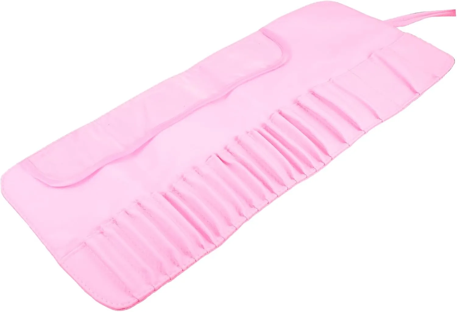 Portable Makeup Brush Holder Organizer Case Rolling Pouch for Travel Business Trips and Outdoor Activities Present for Women and Girls Spacious and Convenient