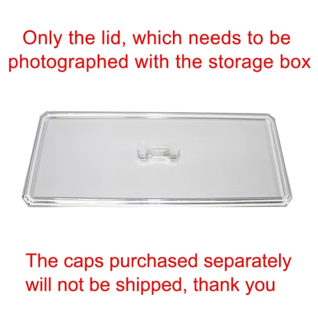 Portable Transparent Makeup Organizer