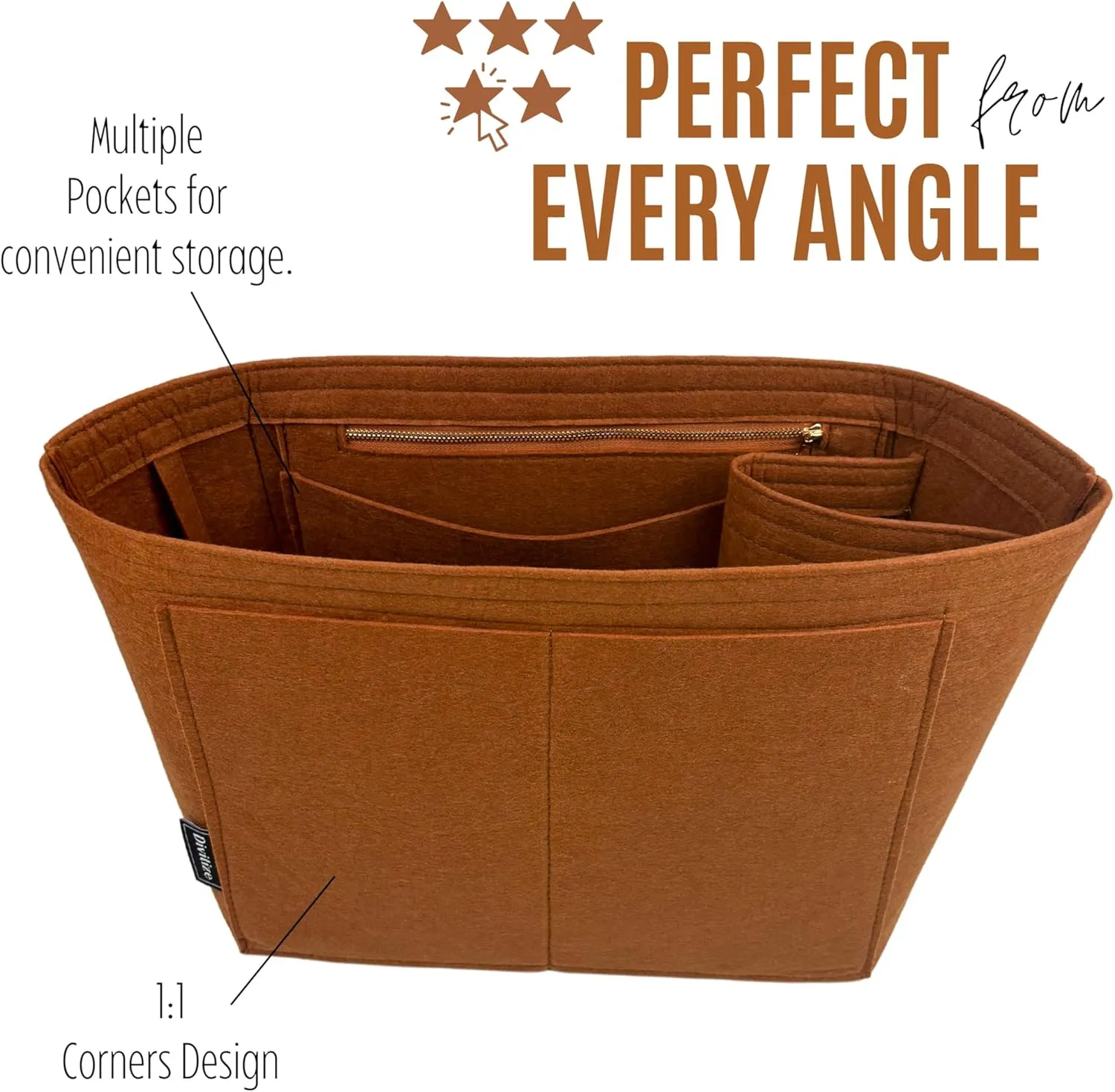 Premium Purse Organizer compatible with Lv Low Key Cabas MM Insert - Handmade Bag Organizer 2mm Thick, Perfect fit for MM Cabas Tote (Beige, For Low Key Cabas MM)