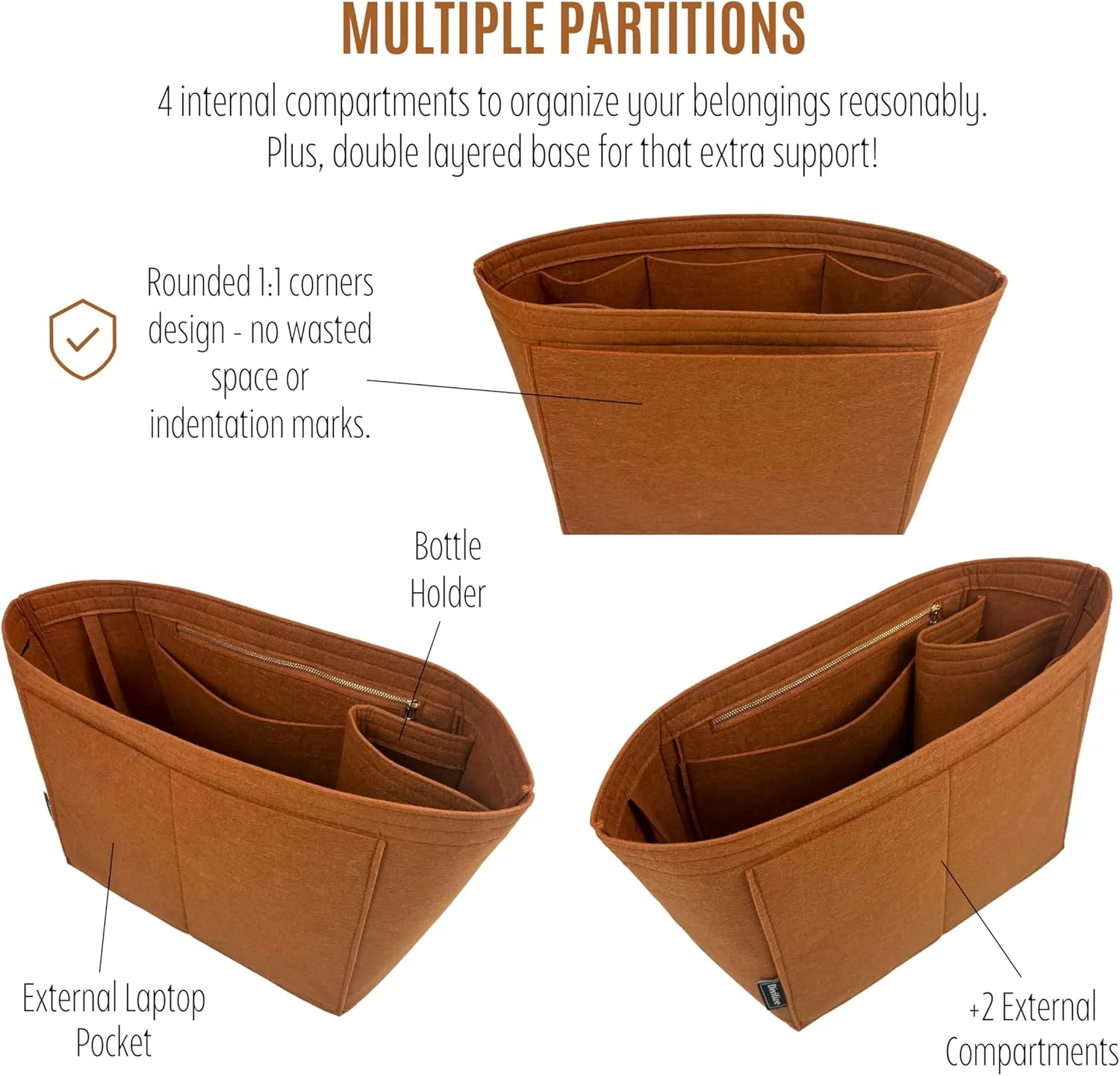 Premium Purse Organizer compatible with Lv Low Key Cabas MM Insert - Handmade Bag Organizer 2mm Thick, Perfect fit for MM Cabas Tote (Beige, For Low Key Cabas MM)