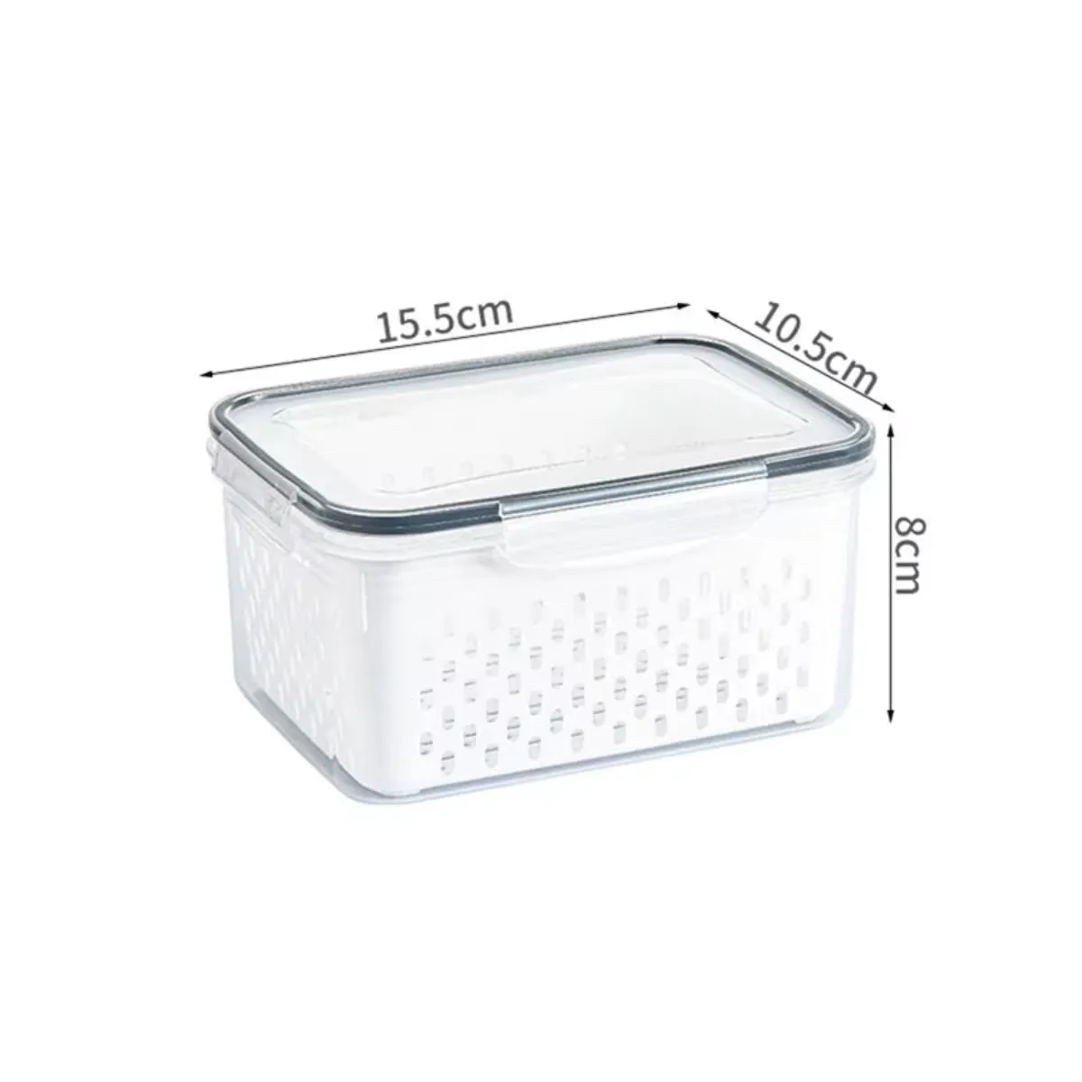 Produce Quick delivery Containers and Time-saving Organized 3-Pack Keep Fridge Storage Crisp, Clean, – Your
