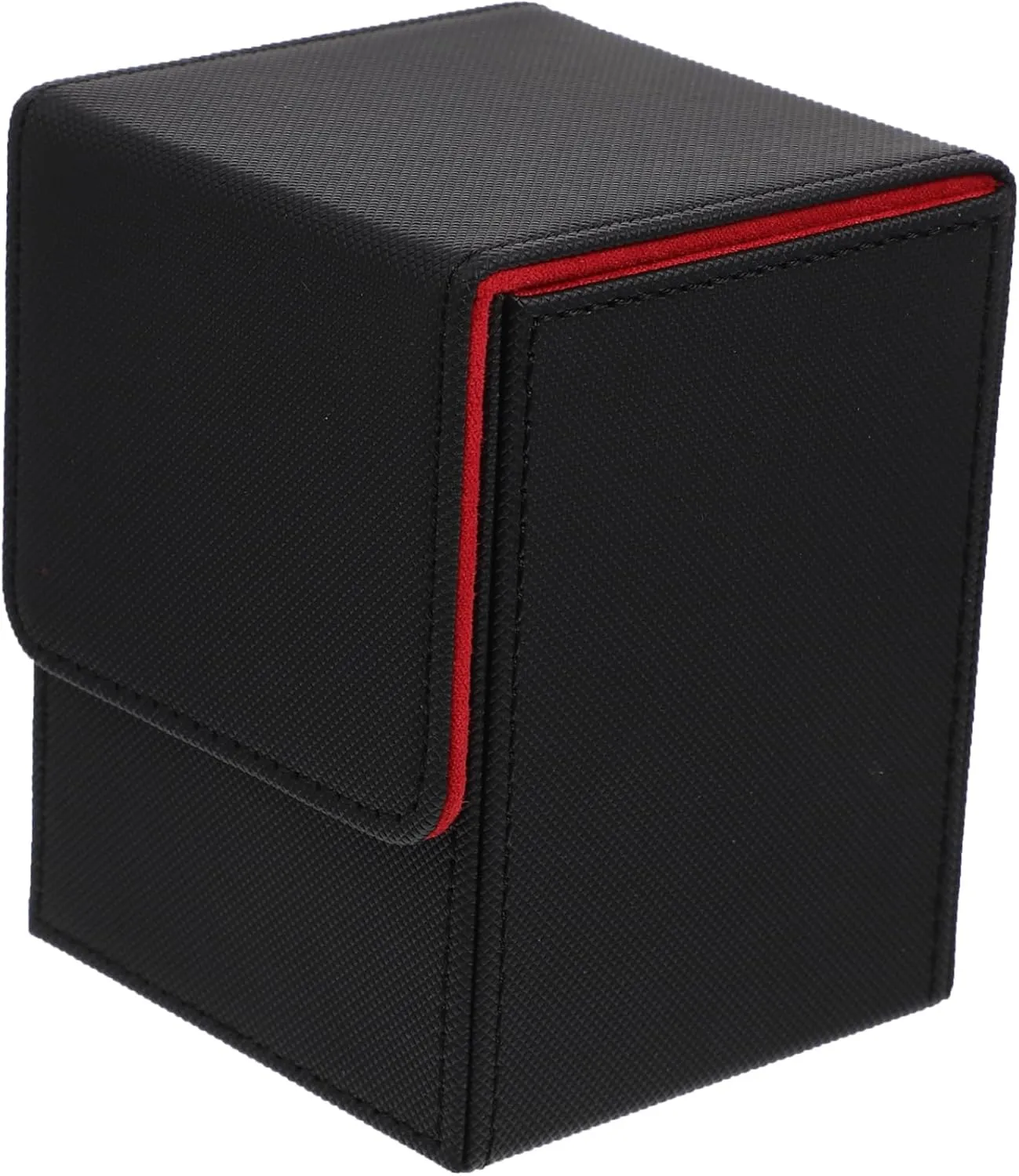 Pu Leather Card Deck Case Capacity Storage Box for Organizing Trading Cards Lightweight and Portable Pu Case Smooth Edges for Safe Use Home Supplies