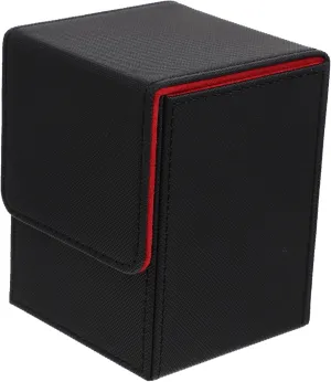 Pu Leather Card Deck Case Capacity Storage Box for Organizing Trading Cards Lightweight and Portable Pu Case Smooth Edges for Safe Use Home Supplies