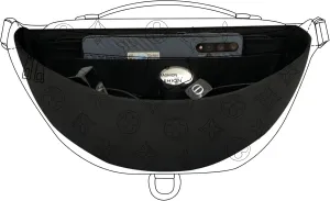 Purse Organizer for Waistpack Inner Lining Sleeve Bag Storage Bag Insert Y067-black